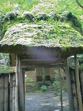 茶室の入り口